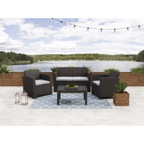 Tyson 4 piece Patio Set Condo Size